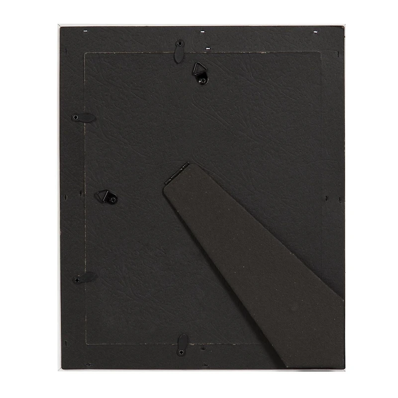 DesignOvation Brimstead 8" x 10" Matted to 5" x 7" White Tabletop Picture Frame