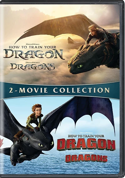 How to Train Your Dragon: 2-Movie Collection (DVD), starring Jay Baruchel and Mason Thames [2025]