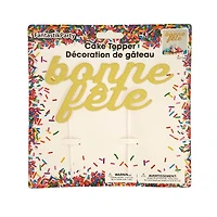 Fantastik Party Cake Top Gold Paper