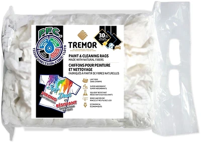 Tremor Pfc "precision Fibertm Cloth" 13.6" X 15" ;  30 Count Bag