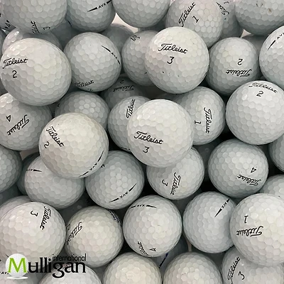 Mulligan - 75 balles de golf récupérées Titleist AVX AAA , Blanc