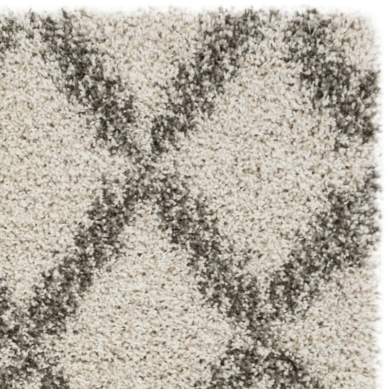 Safavieh Hudson Franklin Geometric Diamonds Shag Area Rug