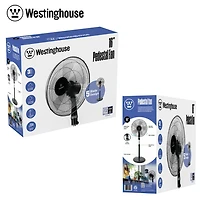 Ventilateur sur pied Westinghouse 16" (gris)