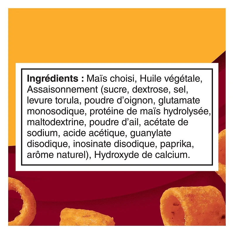 Fritos Hoops Bar-B-Q flavour Corn Chips