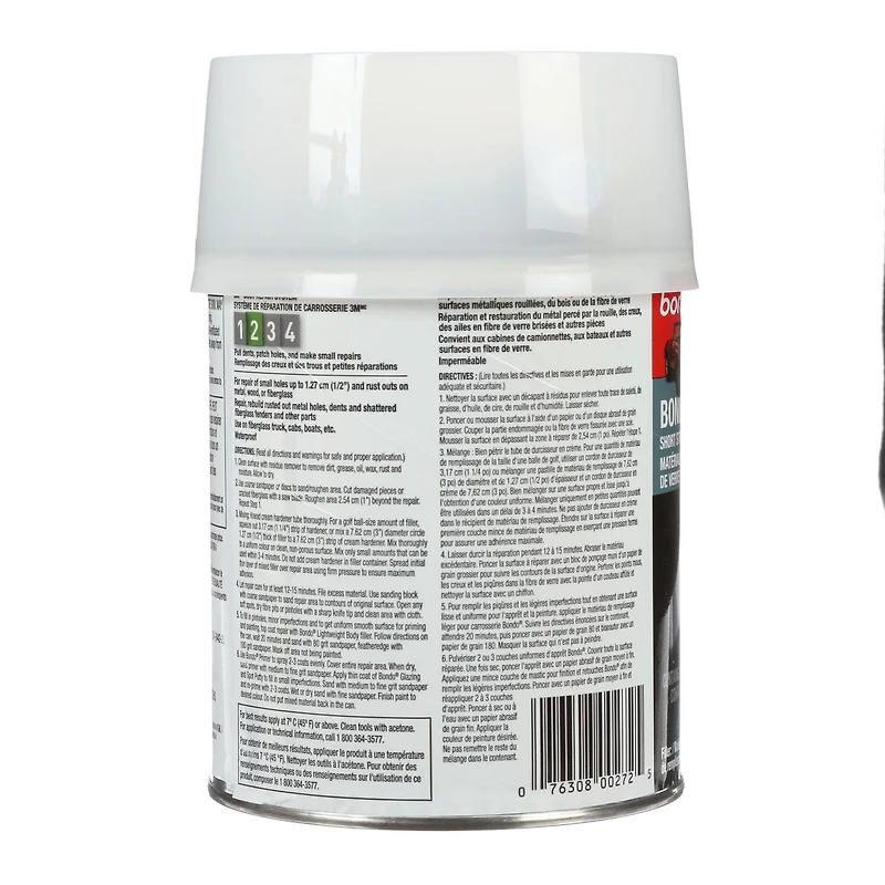 Matériau de remplissage renforcé Bondo-Glass®
