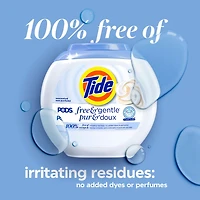 Tide Capsules Pur & Doux Détergent à Lessive Pacs de Savon, Tide Capsules Détergent à Lessive, Pacs de Détergent à Lessive, Détergent à Lessive en Capsules, 76 Unités