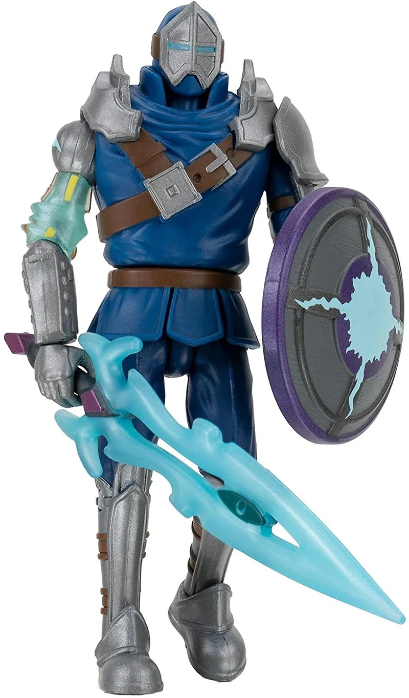 Roblox Imagination Collection - Cythrex, The Darkened Cyborg Knight Figure Pack [Includes Exclusive Virtual Item]