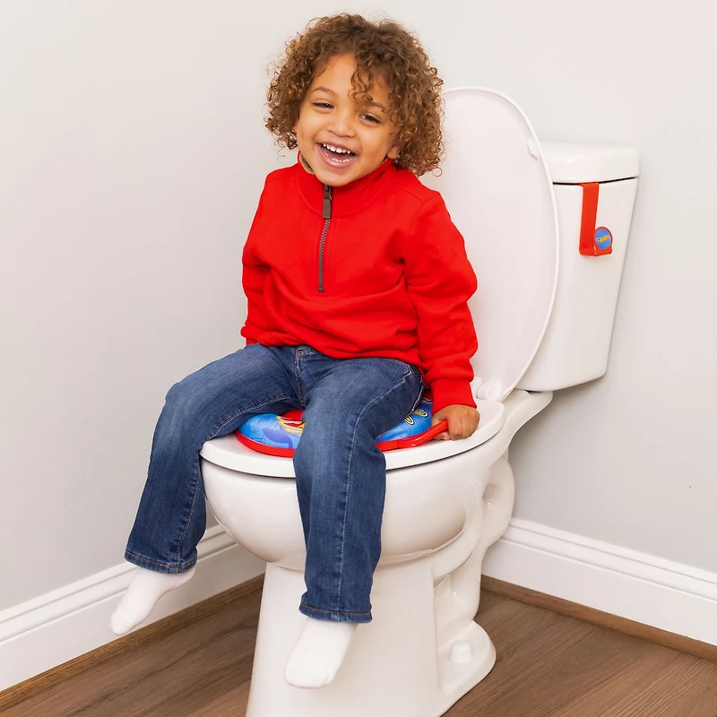 Siège de propreté confortable Hot Wheels pour toilette