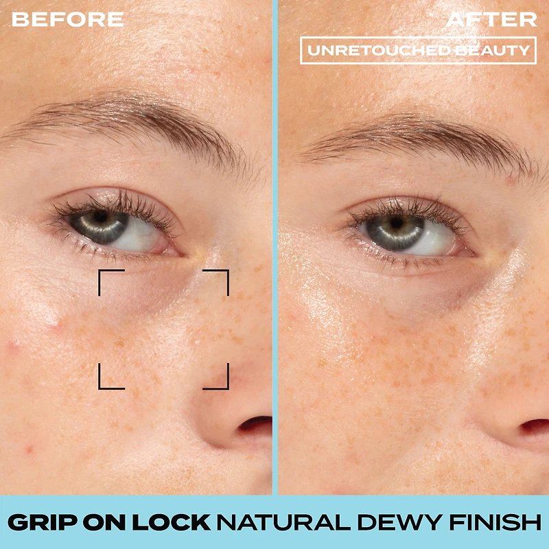 Hard Candy Grip On Lock Water-based 12-Hour Face Primer, Hydrating, Aloe Vera, Niacinamide