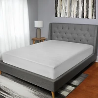 Sealy CoolTemp™ Mattress Protector, Twin- Fitted, Waterproof, Soft Knit Top