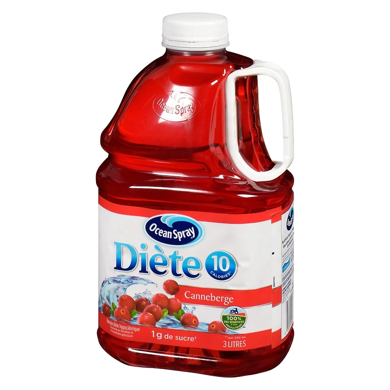 Ocean Spray Diète Canneberge Boisson Faible en Calories 3L