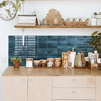 Smart Tiles Tuiles autocollante murale, Morocco Agadir, Pqt-4, 11.43in x 9in