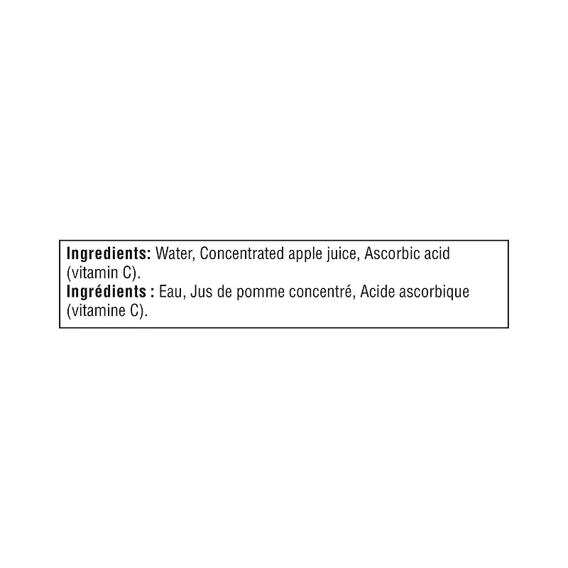 Great Value Apple Juice from Concentrate 200 ml, pack of 8