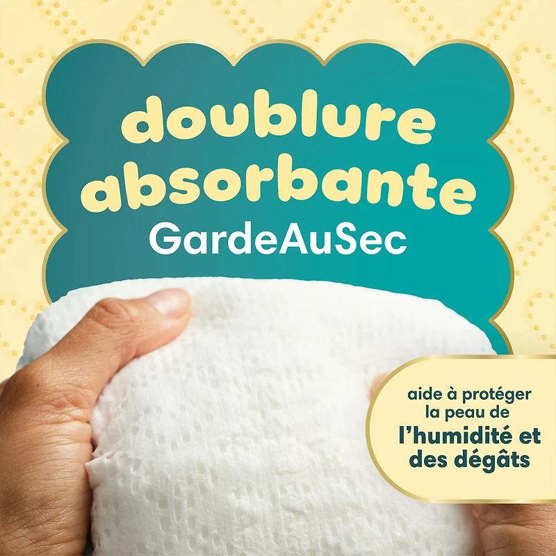 Pampers Swaddlers Couches, Taille P5 (9-17 kg), Absorbantes, Gardent Bébé au Sec et Confortable, Couches Jetables Recommandées par les Pédiatres, Respectueuses de la Peau.