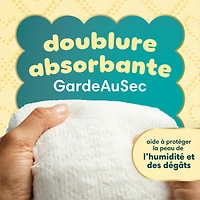 Pampers Swaddlers Couches, Taille P5 (9-17 kg), Absorbantes, Gardent Bébé au Sec et Confortable, Couches Jetables Recommandées par les Pédiatres, Respectueuses de la Peau.