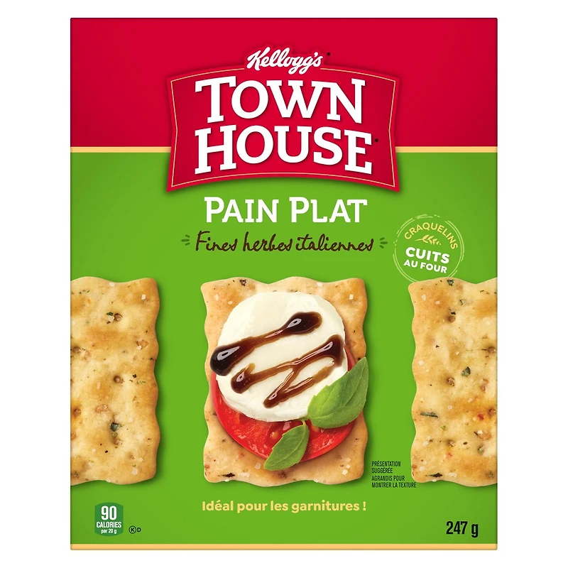 Town House* Flatbread Italian Herb Crackers 247 g