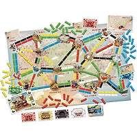 Ticket to Ride: First Journey - Introductory Strategy Board Game (English Version) by Days of Wonder, Ages 6+