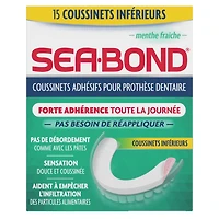 Sea-Bond Denture Adhesive Fresh Mint Lowers