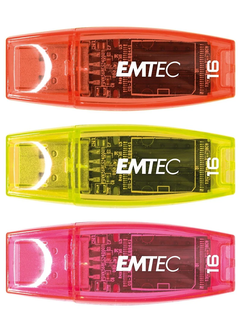 Emtec USB2.0 16 Go P5 NÉON