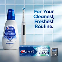 Crest Mouthwash Pro-Health Nightly Bacteria Guard, Anti-Bacterial for Overnight Protection, Alcohol Free, Antigingivitis & Antiplaque, Soothing Mint, 1 L