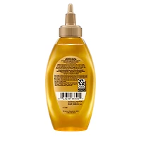OGX Mirror Shine + Argan Oil Pre-Wash Hair Gloss, Smoothing Rinse Out Treatment for 48 Hours of Glossy Shine* & Nourishing Repair, Lightweight Hair Oil Mends Split Ends***