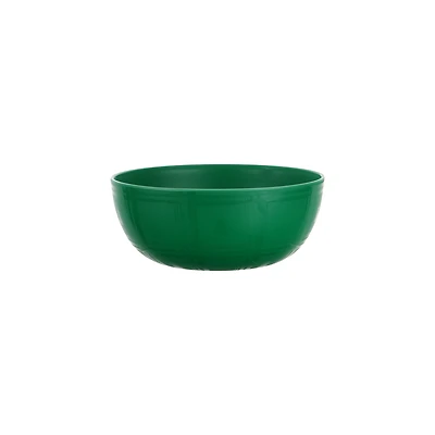 Mainstays Green Plaid Polypropylene Bowl, 6.75 Inch