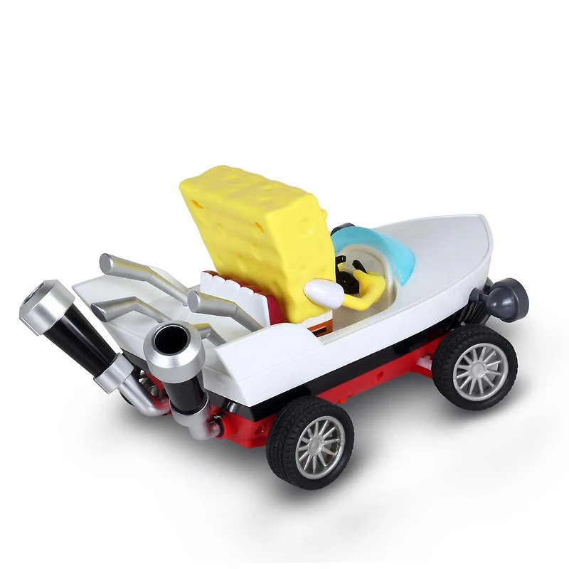 Bateau RC Kart Bob l'éponge NKOK (2401) - Blanc/Jaune