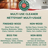 Murphy Oil Soap Concentrated Formula, Wood Cleaner, Citronella Oil Scent, 2.66 L Bottle