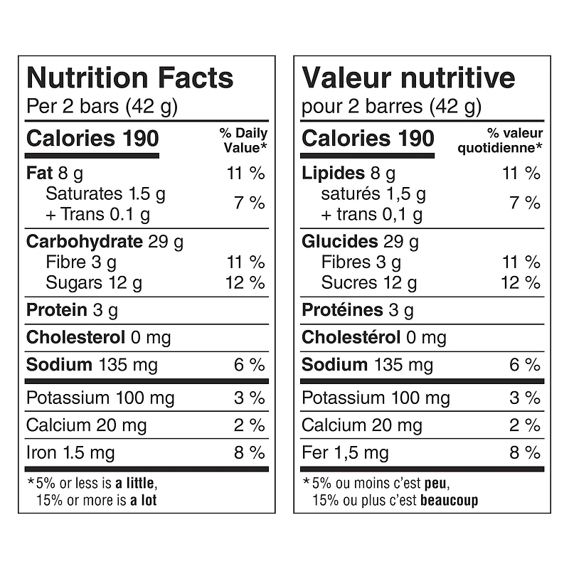 VAL NATURE BARRES GRANOLA CROQUANTES AVOINE ET CHOCOLAT NOIR