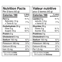 VAL NATURE BARRES GRANOLA CROQUANTES AVOINE ET CHOCOLAT NOIR