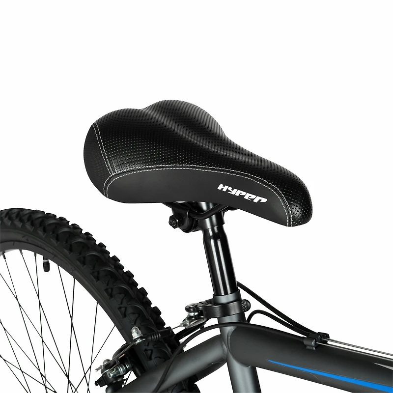 Hyper Bicycles 26” Men’s Boundary Mountain Bike, Gray