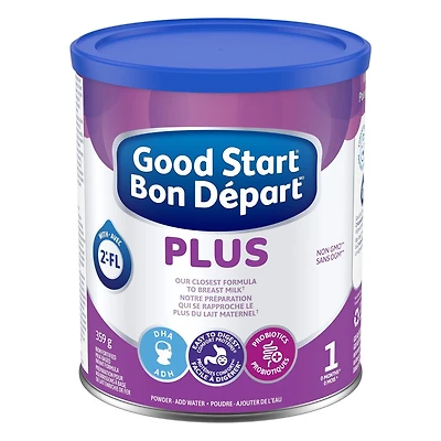 Préparation pour nourrissons Bon Départ Plus 1, en poudre 359g