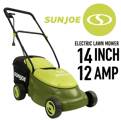 Sun Joe MJ401E Tondeuse à gazon électrique 14 po Mow Joe