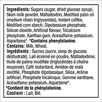 Mélange Instantané Pour Café Latte Glacé Aux Noisettes Avec Mousse, 6 Sachets