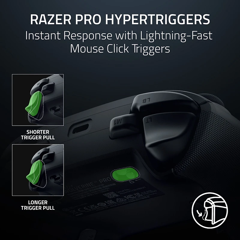 Razer Wolverine V3 Pro, Manette esports sans fil pour Xbox et PC