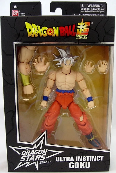 Dragonball Super Figurine d'Action 6 Pouces Dragon Stars BAF Broly Série 7 - Ultra Instinct Goku