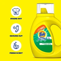 Tide Simply All-In-One Liquid Laundry Detergent, Daybreak Fresh Scent, 946 mL, 24 Wash Loads