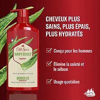 Old Spice Wavy Curly Shampoo with Aloe & Avocado Oil