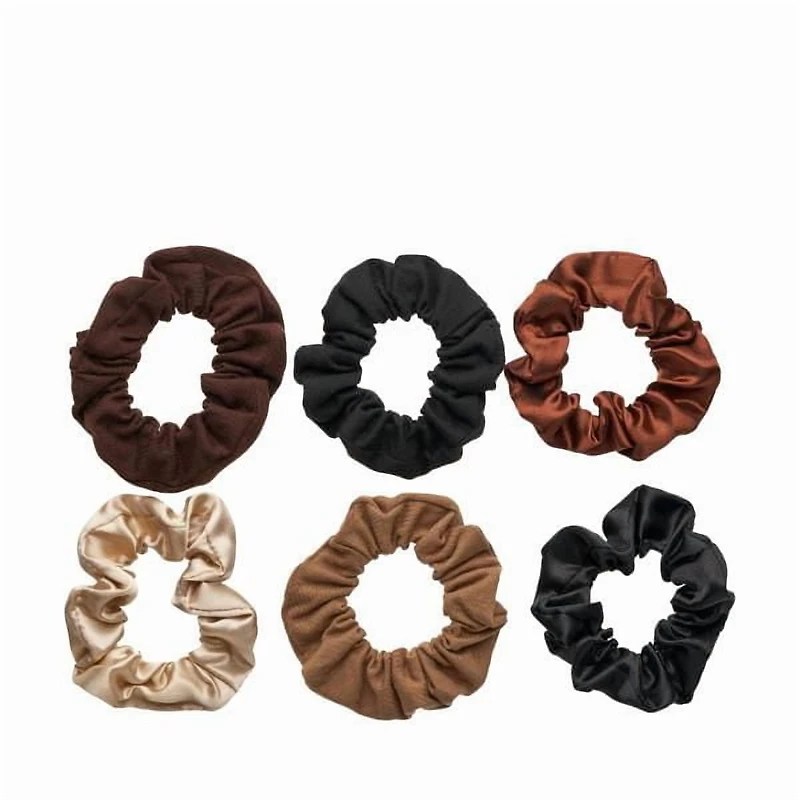 Goody Forever Chouchou en satin à porter sans dommage - 6Ct