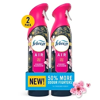 Febreze Air, Air Freshener Spray, odour Fighting Room Spray, Cherry Blossom, 230g, 2pk