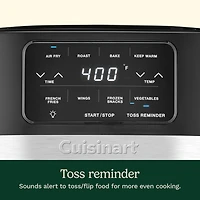 Cuisinart 4.5-Qt Basket Air Fryer, Interior light, Dishwasher-Safe Parts, 4 Presets, Roast, Bake, Broil, Air Fry & Keep Warm for Quick & Easy Meals