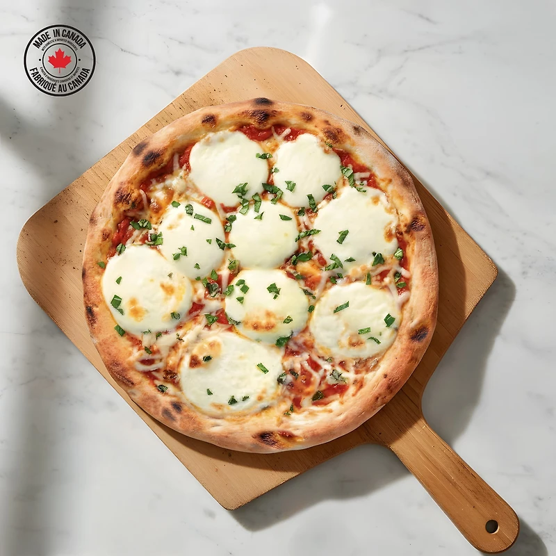 Martha Stewart Margherita Stone-Baked Pizza with Fresh Mozzarella and Hand-Stretched Sourdough Crust, 368 g