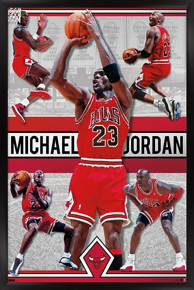 Michael Jordan - Collage Wall Poster, 22.375" x 34"