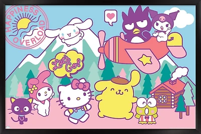 Hello Kitty and Friends - Happiness Overload Wall Poster