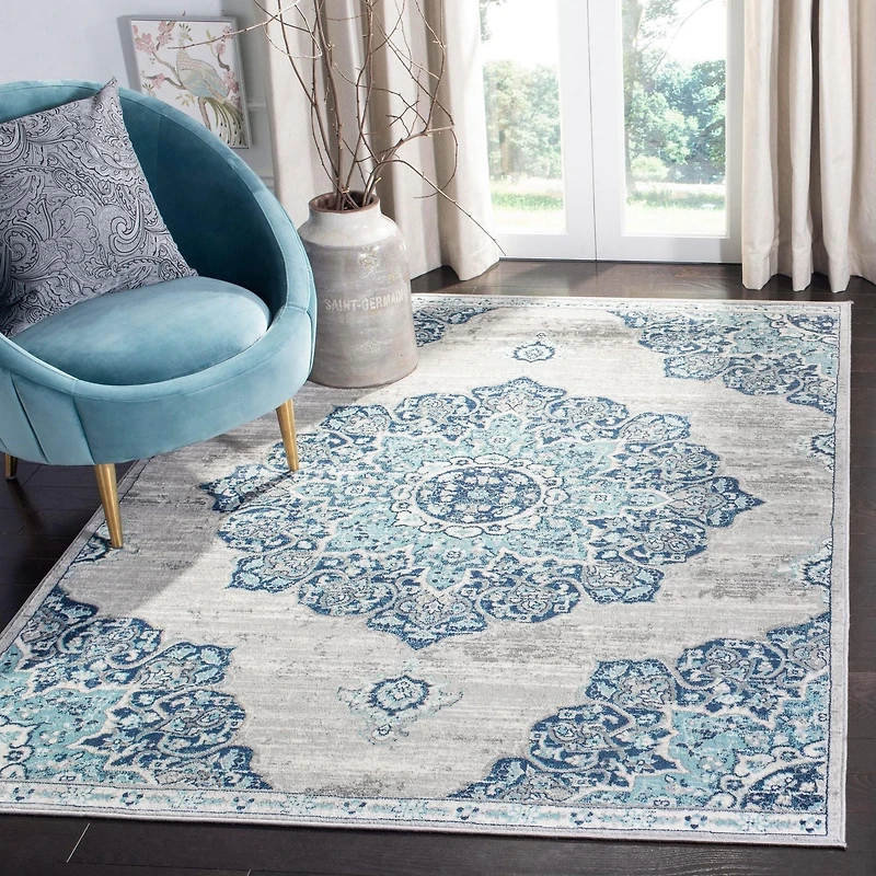 SAFAVIEH Brentwood Cantor Floral Area Rug