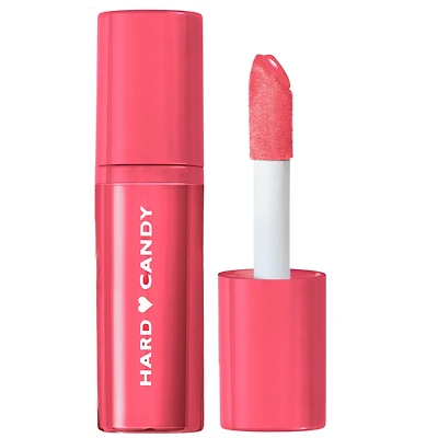 Hard Candy Pop Tint Lip Stain, Peach Fizz, Hydrating & Long-Lasting with Oils & Hyaluronic Acid