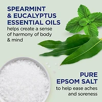 Dr Teal’s Salt Soak with Pure Epsom Salt, Relax & Relief with Eucalyptus & Spearmint, 1.36kg