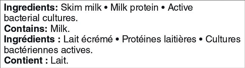 Our FinestTM 0% M.F. Plain Greek Yogurt
