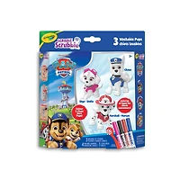 Crayola PAW Patrol Scribble Scrubbie Pets, 3 Count