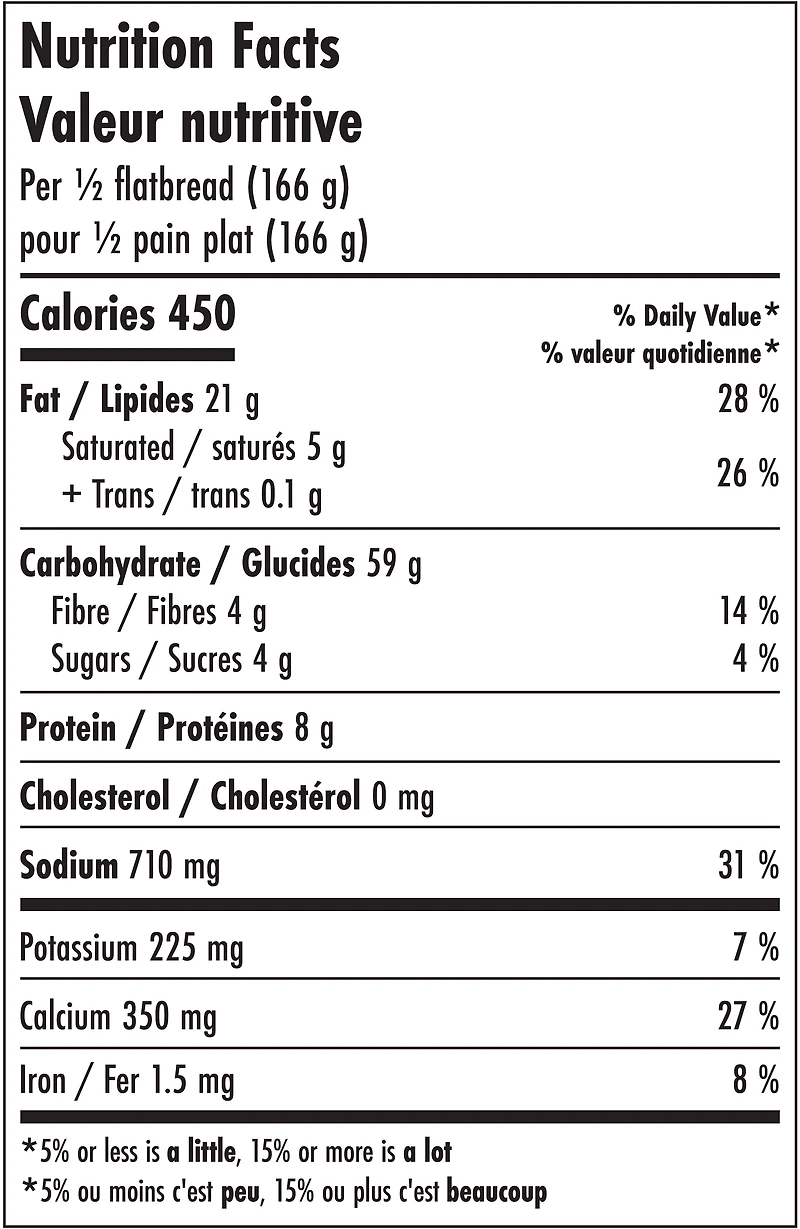 Daiya Dairy Free Meatless Chicken, Bacon & Ranch flavoured Flatbread, Vegan (Frozen), 331g